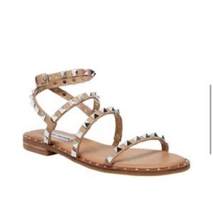 Steve Madden Tan Travel Sandals, size 9